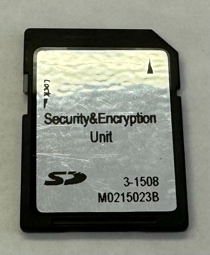 Ricoh Security & Encryption Unit SD Card