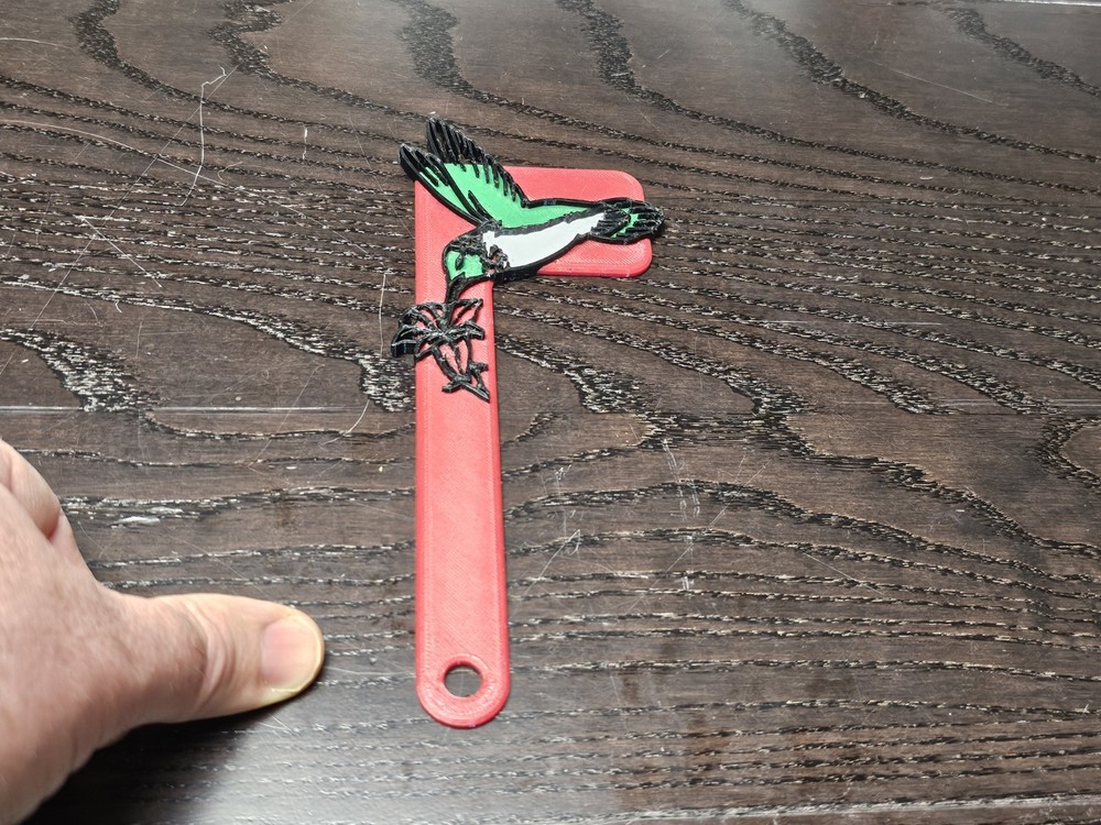 Hummingbird color Mailbox Flag Replacement