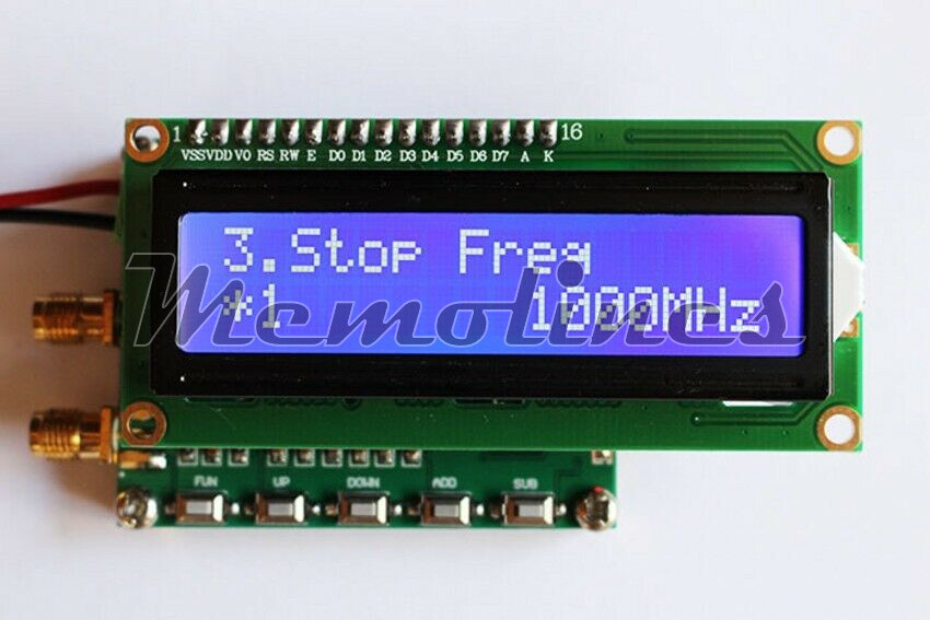 RF Signal Generator Frequency 140MHz to 4.4GHz Frequency Sweep Module