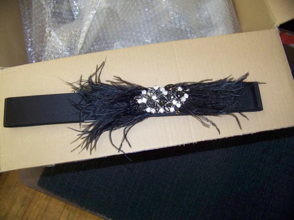 White house black market belt size M