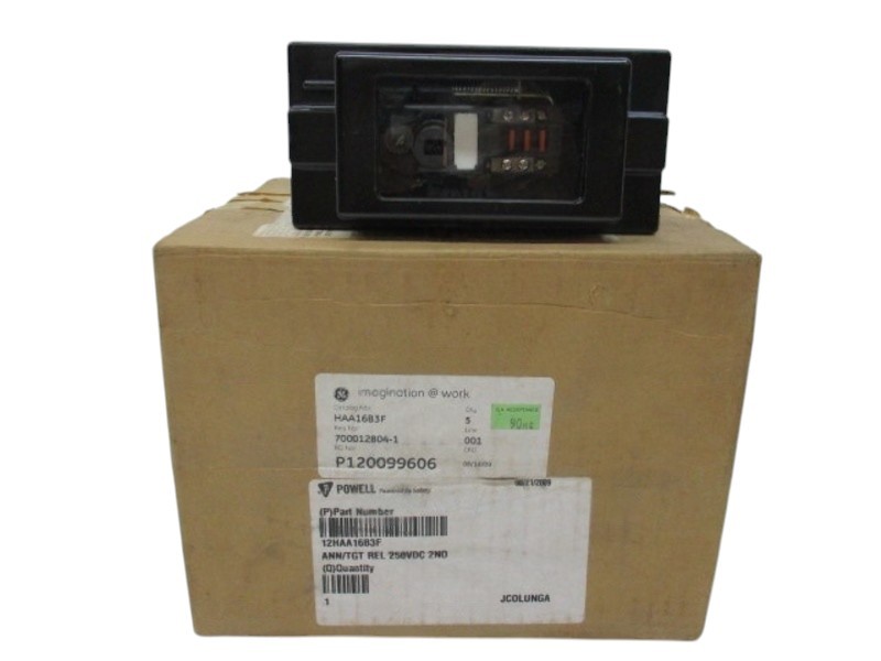 GENERAL ELECTRIC HAA16B3F RELAY  NSMP