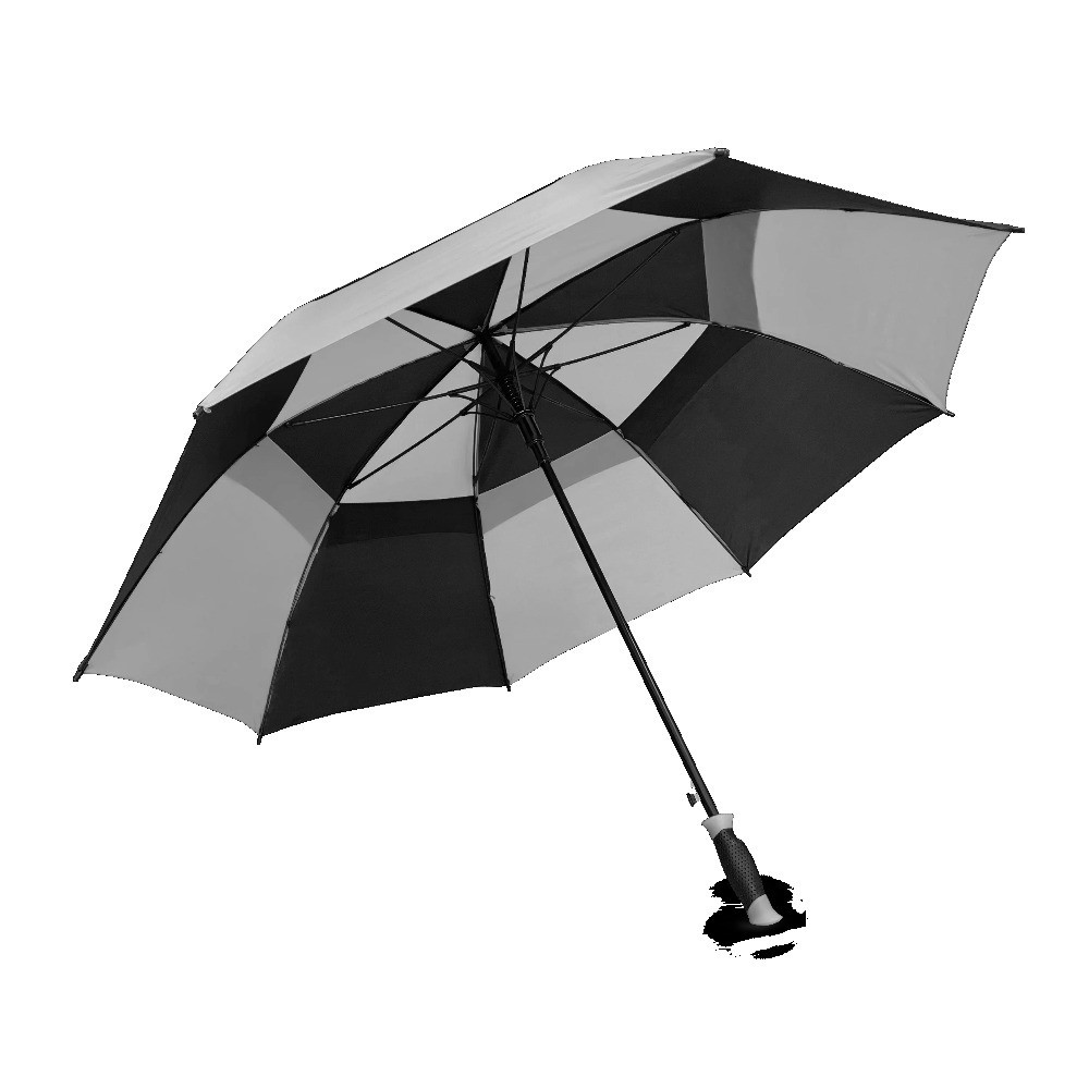 Double Layer Golf Umbrella Windproof Waterproof Compact Folding Travel Umbrella