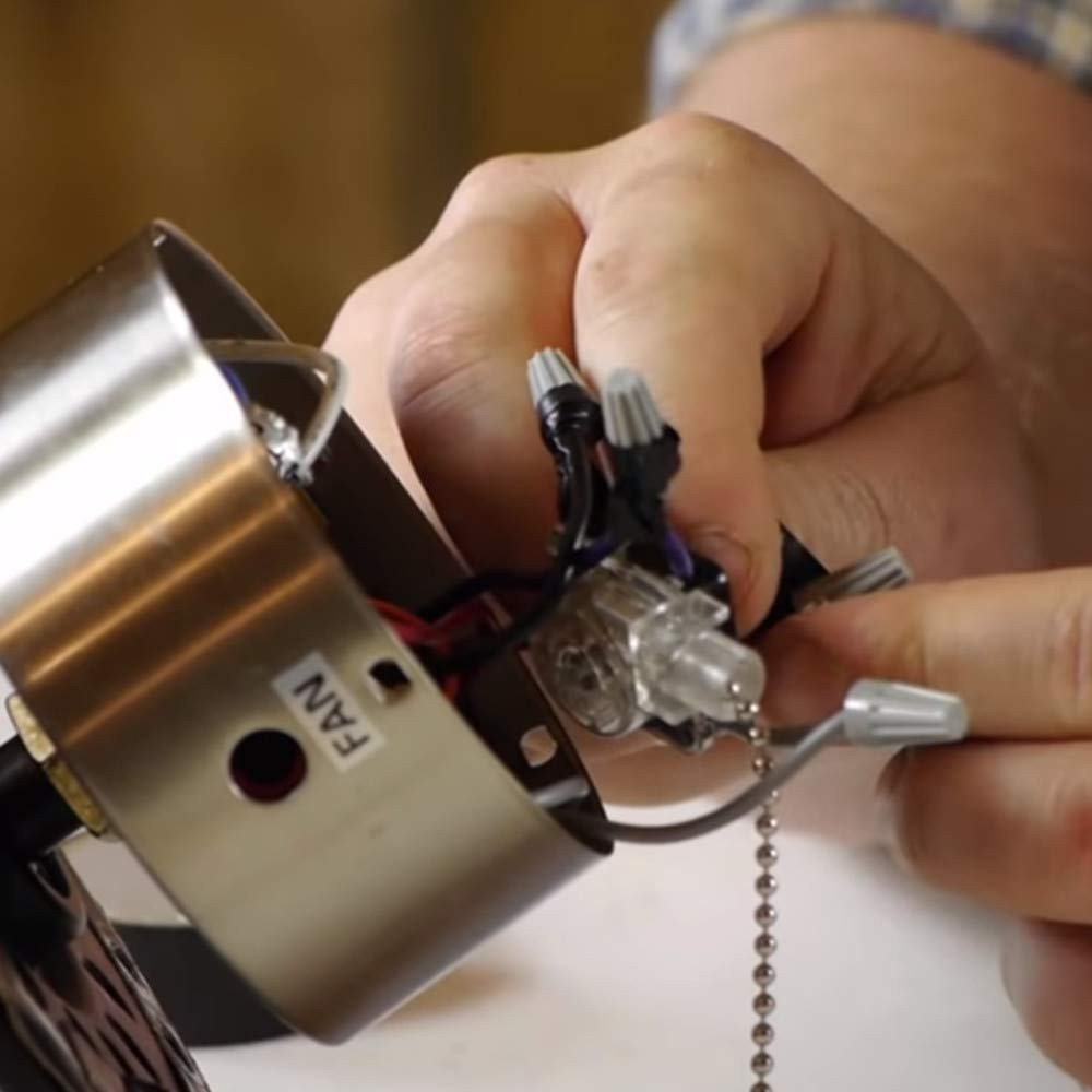 Pull Chain Switch Zing Ear ZE-109 2-Wire Single Circuit Pull Chain Ceiling Fan L