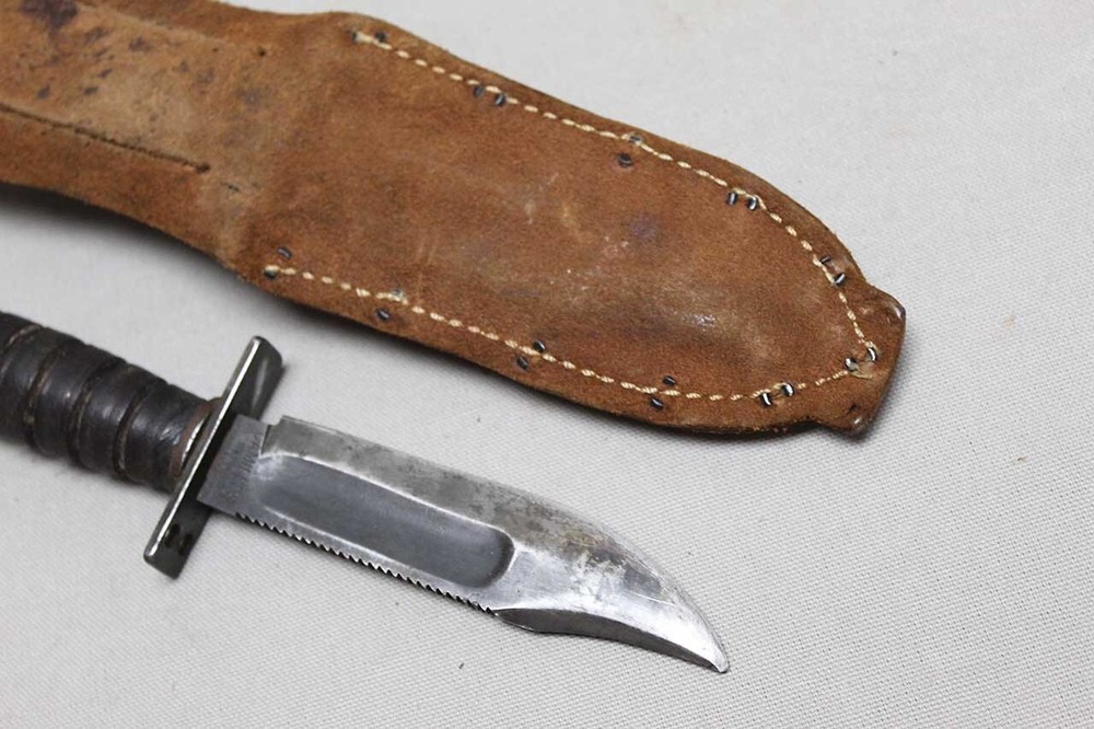 US Jet Pilot Knife Camillus NY Marked Blade . DWU1078