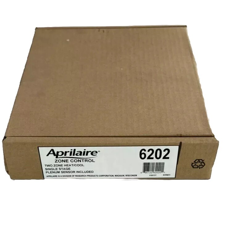 Aprilaire 6202 2-Zone Comfort Control Panel NEW