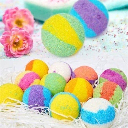 Great Easter Gift Pack 12pcs Bubble Spa Bath Bombs Perfect Luscious Gift set