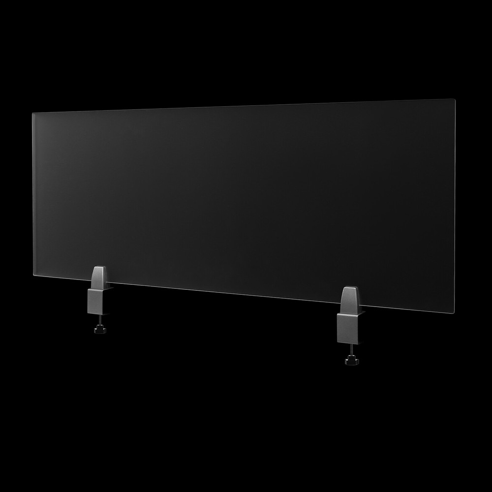 Desk Divider 47*18" Desk Privacy Panel Panels Desktop Partition Anthracite Gray