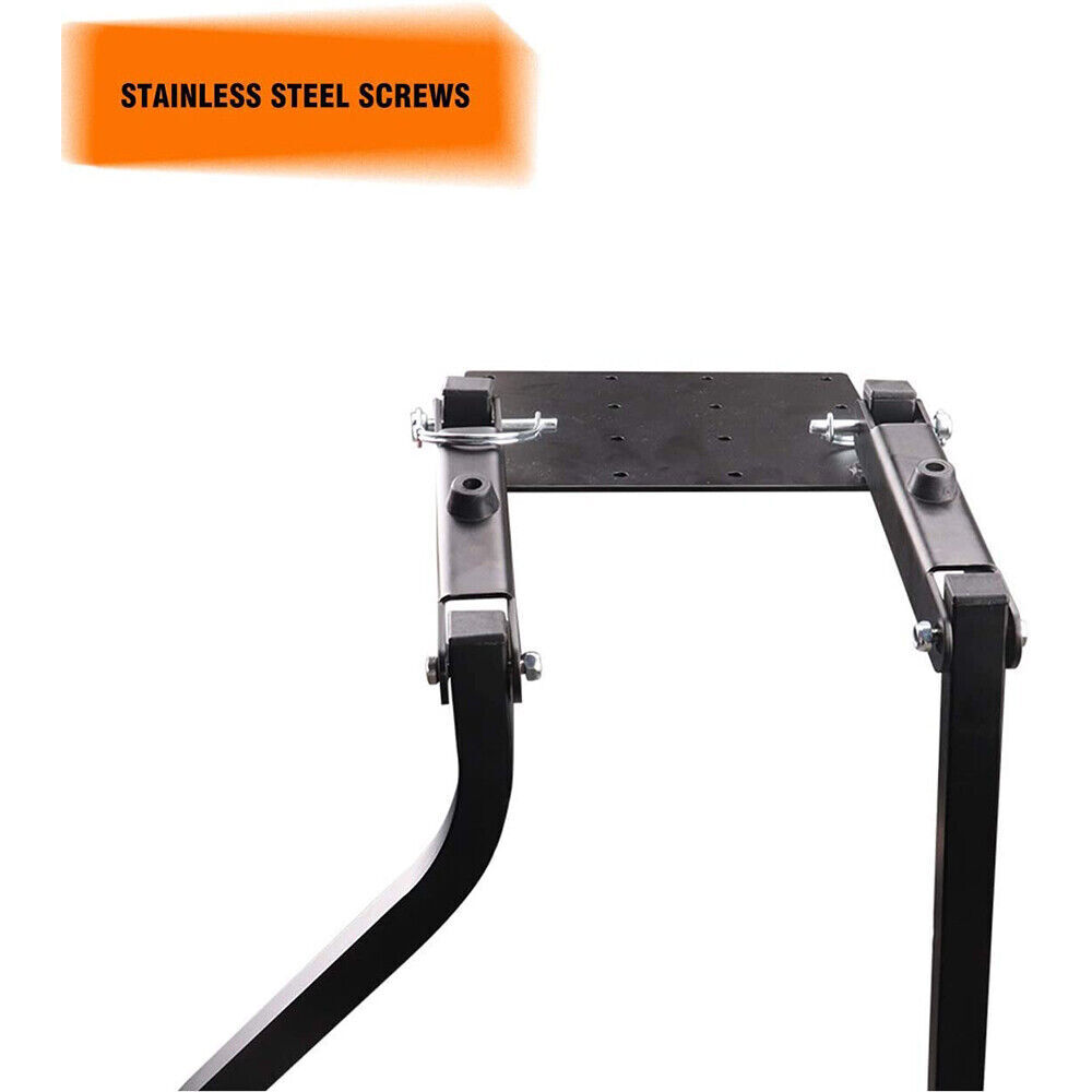 Adjustable Tailgate Ladder Pickup Truck Rear Gate Step Ladders Universal 305LBS