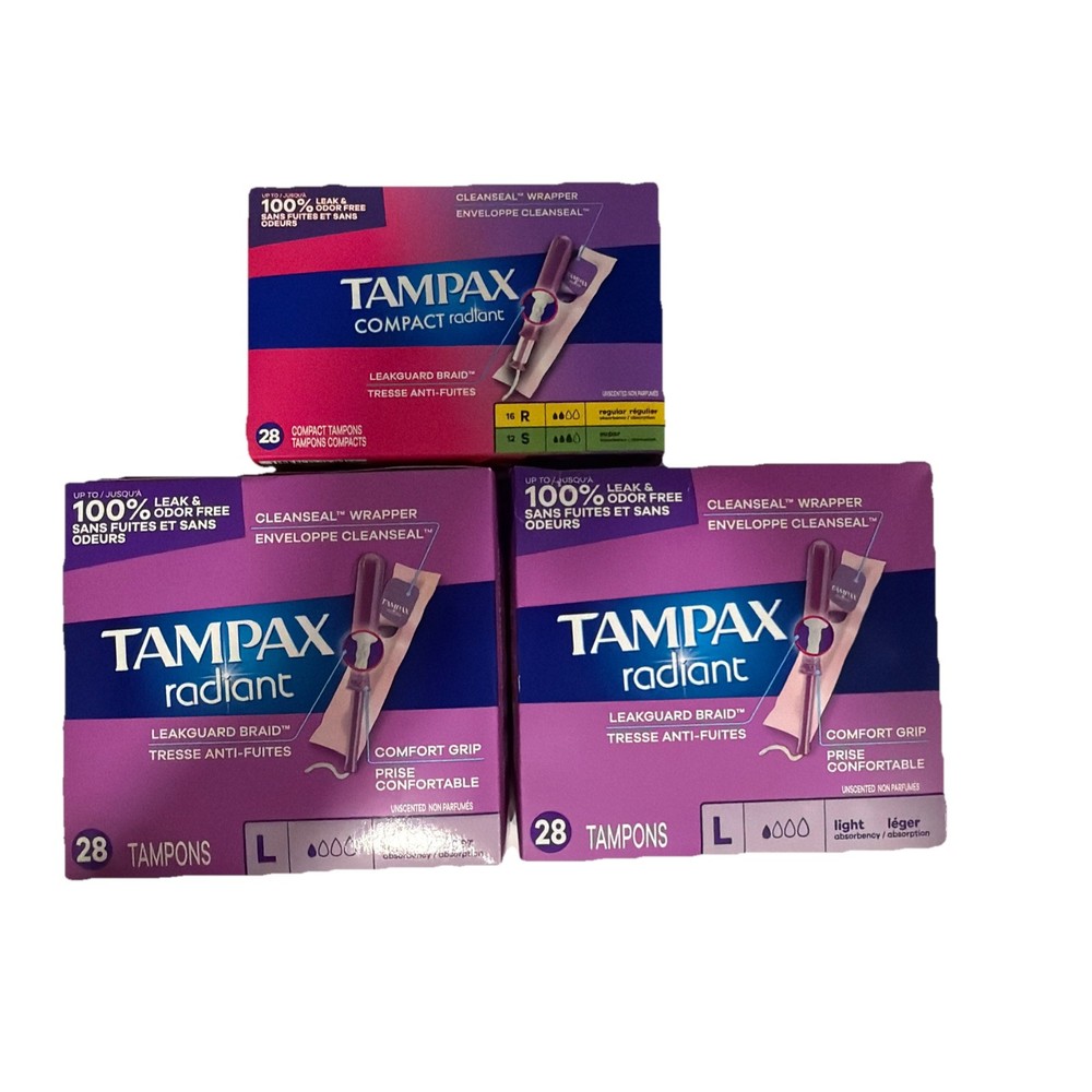 Tampax Light & Multipack (Regular/Super)