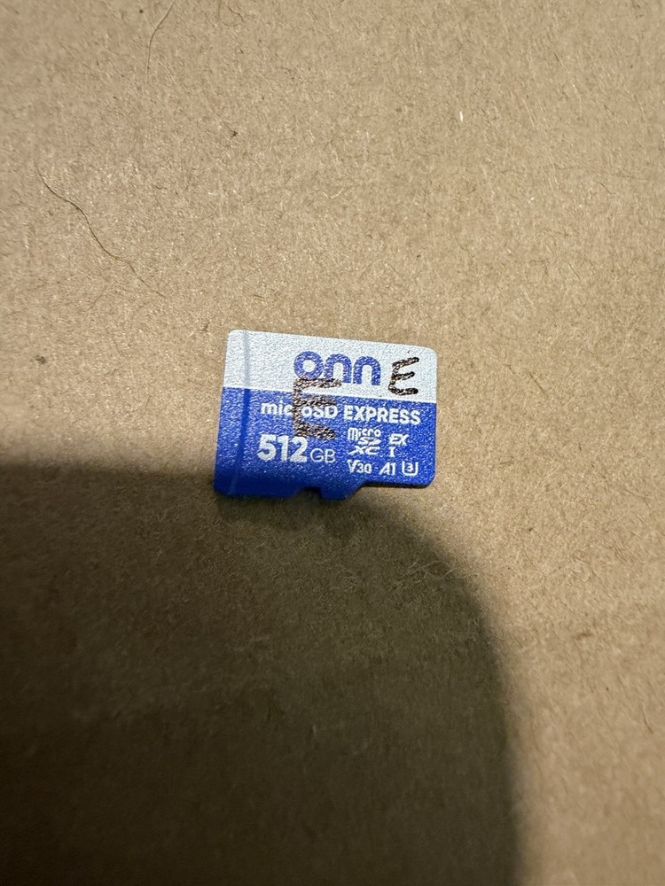 Onn 512GB Micro SD Express Card (Used)