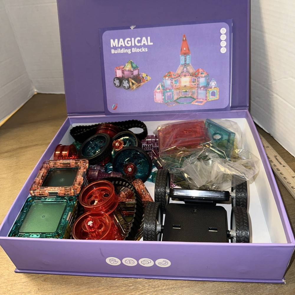 Magnetic Constructor Xinbida Magical Building Blocks #792 Plastic