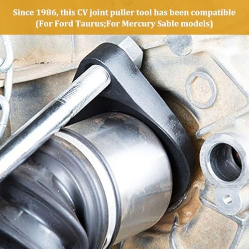 Car 63mm Inner CV Axle Puller Removal Tool with Nut, Vehicle Front Wheel 63MM