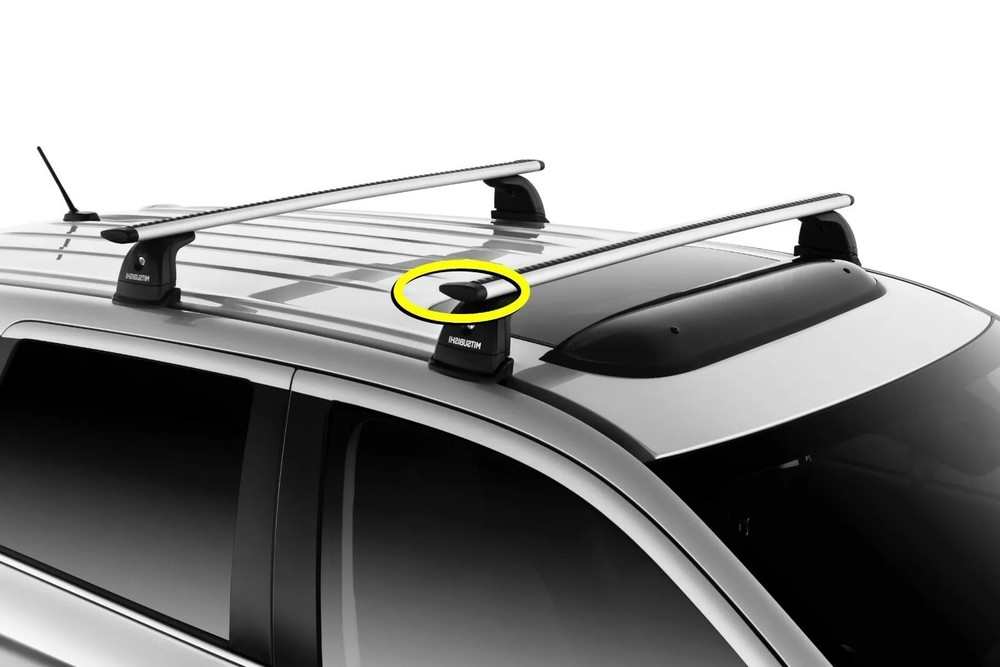 Genuine Mitsubishi  Right (Passenger) Side END CAP Roof Rack Crossbar