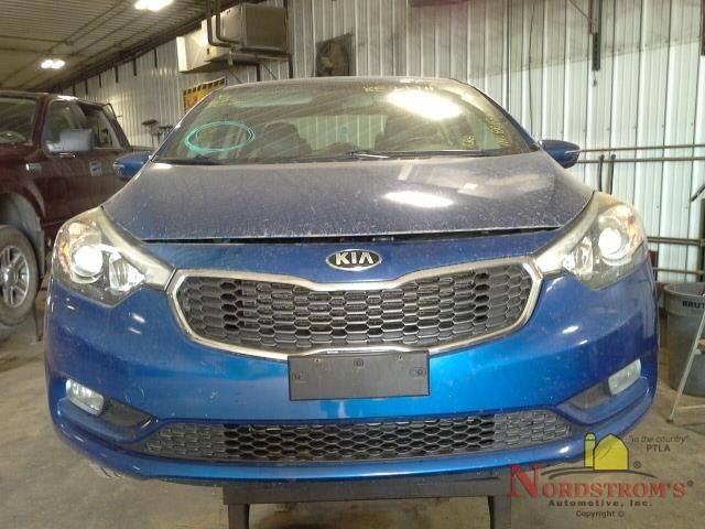 2014 Kia Forte Driver Front Headrest Only Black Leather