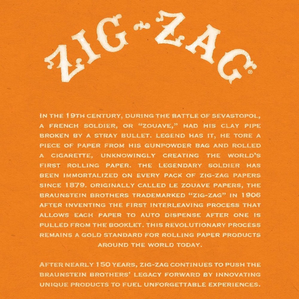 Zig-Zag Original White Rolling Papers - 6 pack | Best Price!