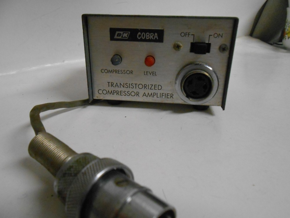B&K Cobra Transistorized Compressor Amplifier CA-300