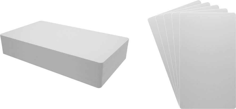 (100) Comic Book Bin Index Divider Cards - 7"x12" - White Standard 30mil Thick