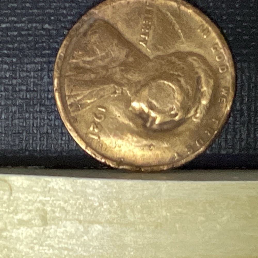 1921 Lincoln Wheat Penny. Multiple Errors On The Obv & Rev . See Pics