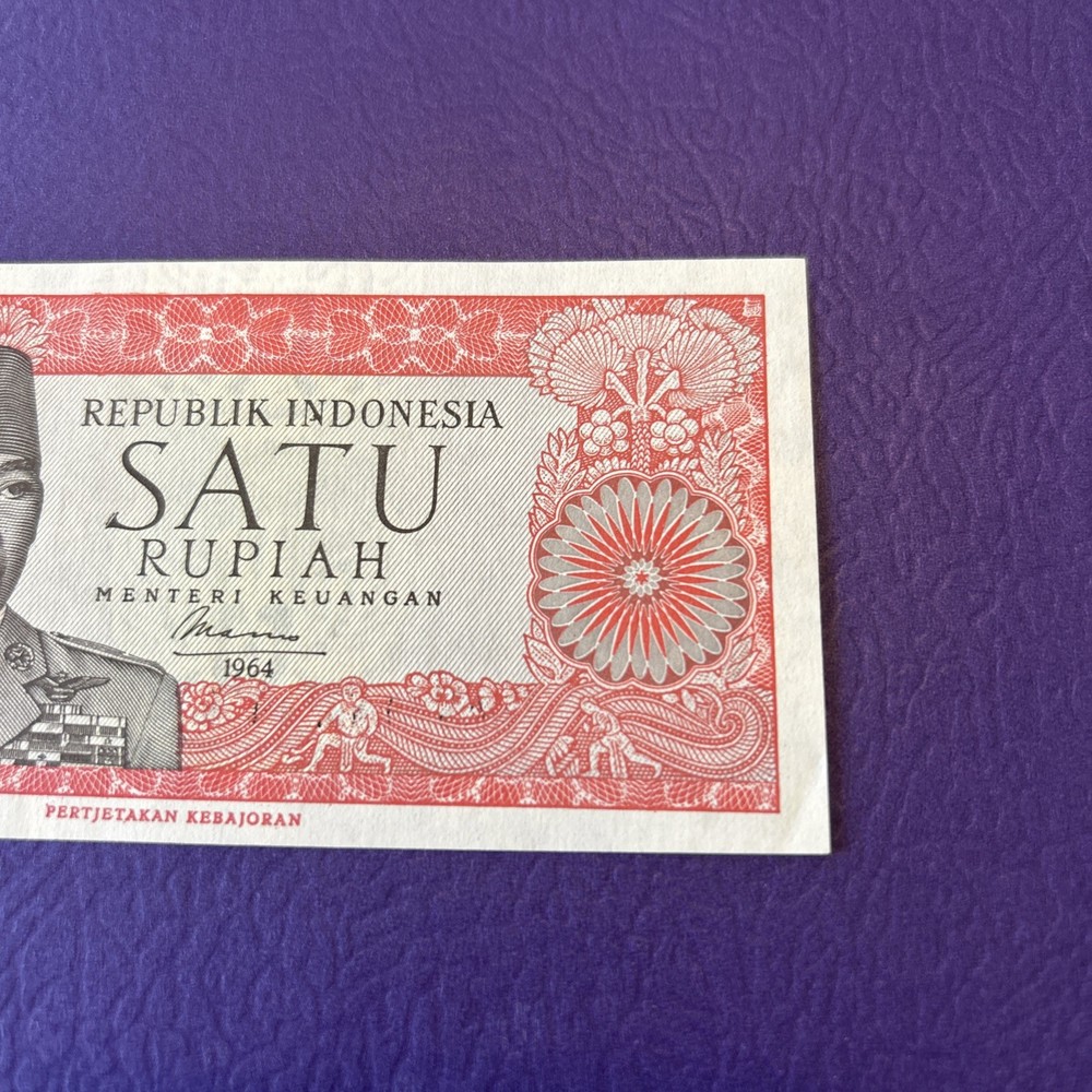 Indonesia- 1 Rupiah- 1964