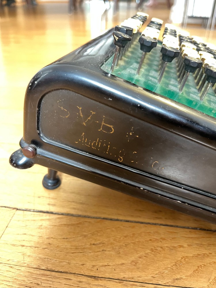 Antique Burroughs Class 5, 10 Column, Key-Driven (Comptometer) Calculator