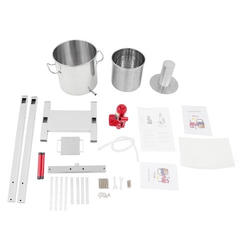 12L Hydraulic Fruit Wine Press Jack Press Manual Extractor Wine Press Machine