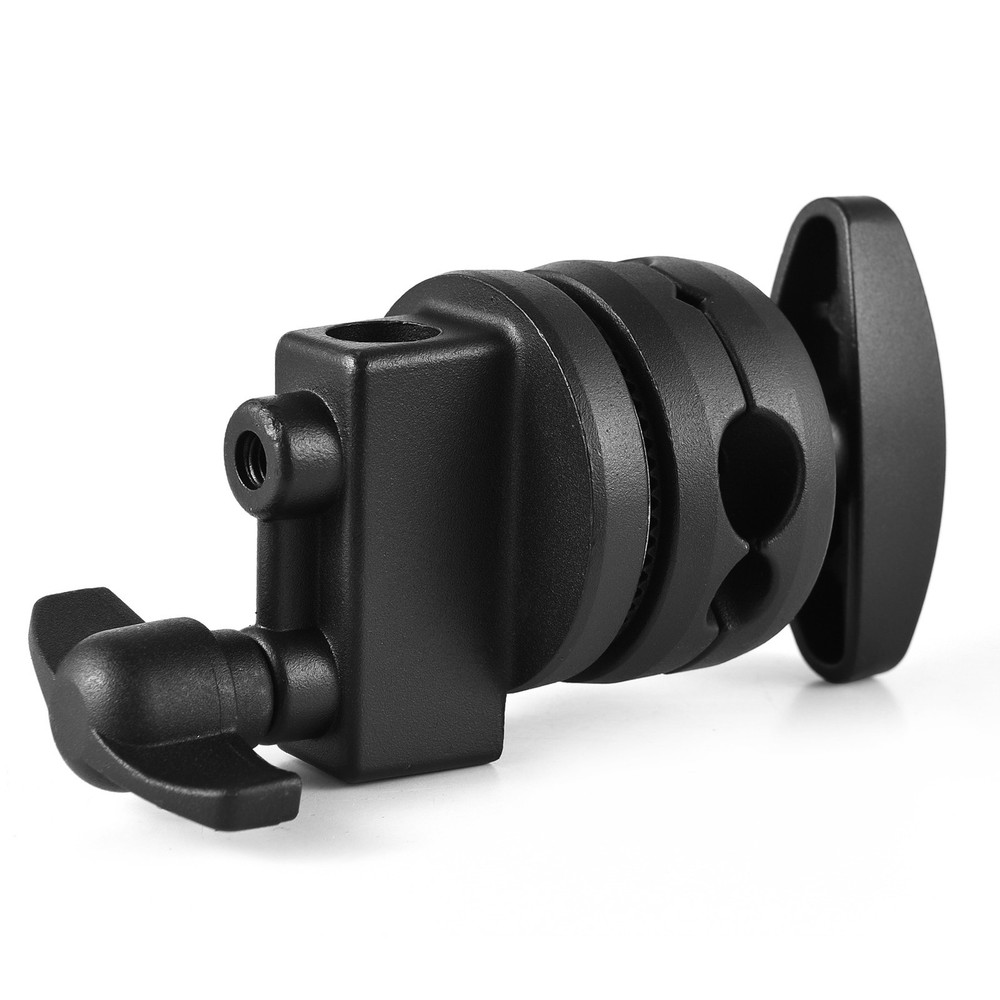 Multi-Functional Light Stand Mounting Adapter Heavy Duty Head Holder Grip