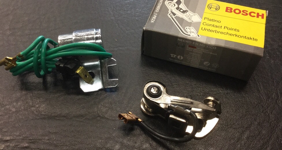 AirCooled Type 1 Points And Condenser Kit For 009/034 Distributors
