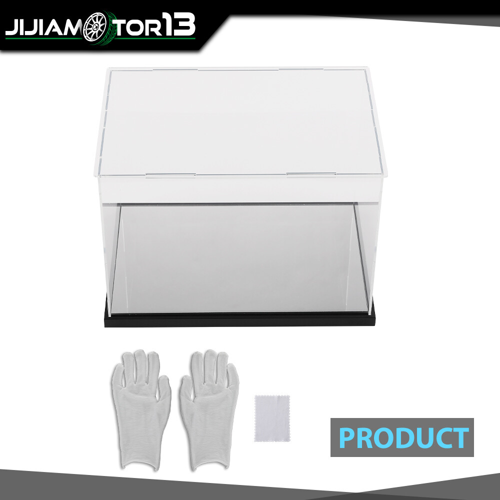 Clear Single Boxing Glove Horizontal Display Case