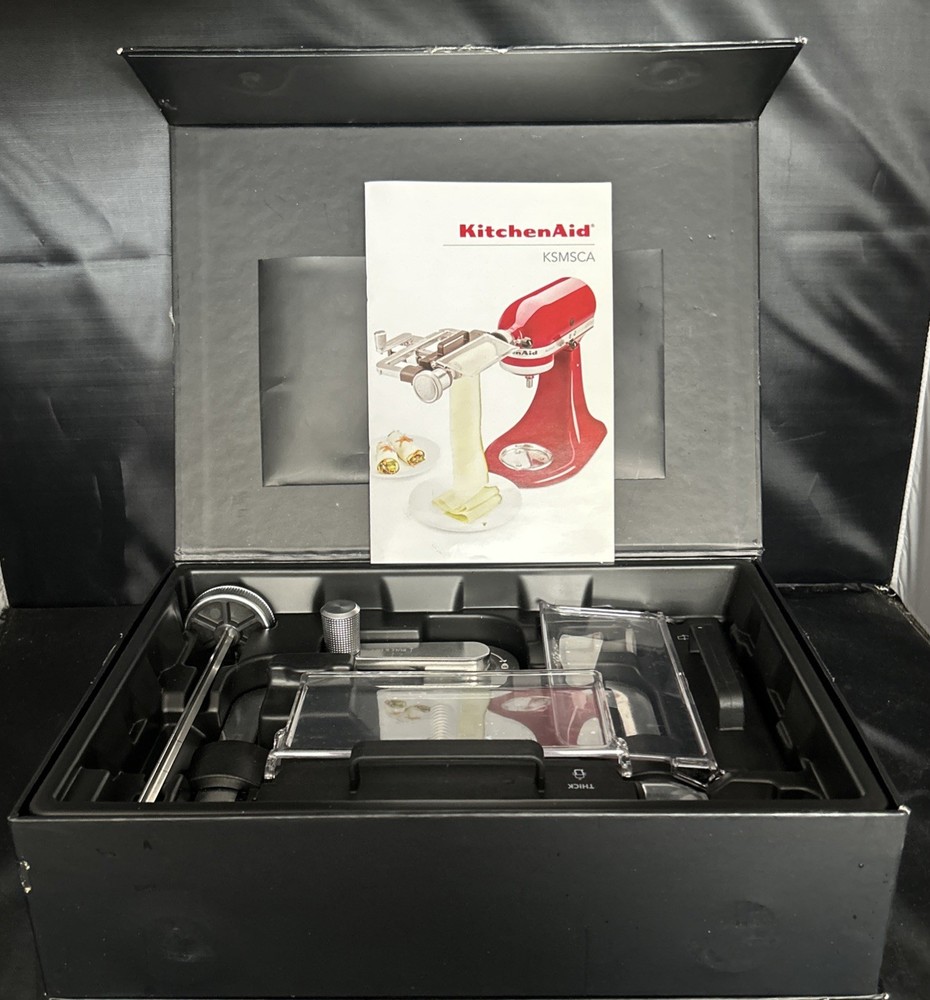 KitchenAid Vegetable Sheet Cutter Stand Mixer Attachment Thin Thick Blades