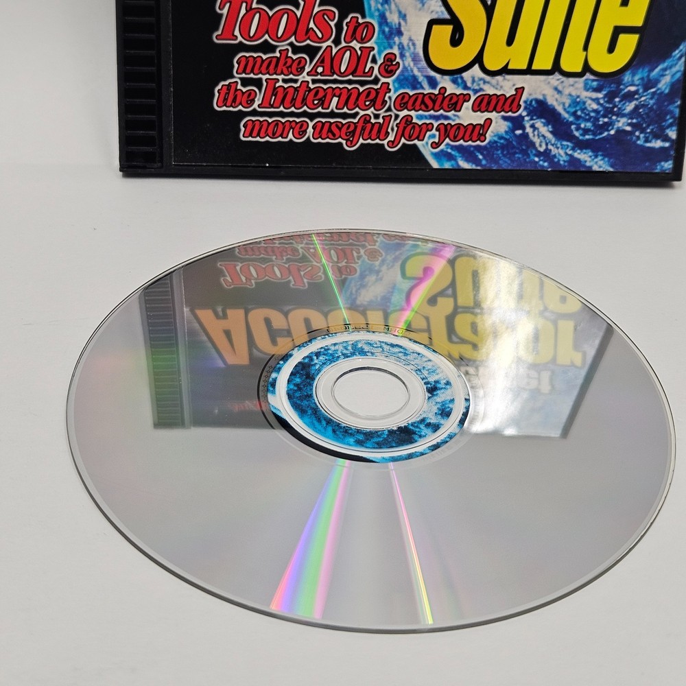 AOL's Internet Accelerator Suite (PC CD-ROM, 1990s, M0198UR05) VG+
