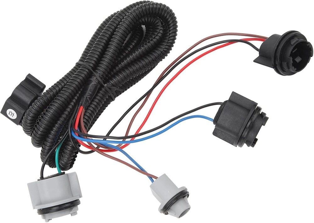 Driver & Passenger Side Tail Lamp Wiring Harness Compatible with Chevy...
