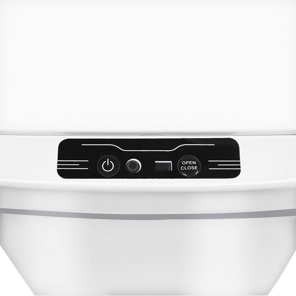 Touchless 4.22 Gallon Automatic Motion Sensor Smart Trash Can Bathroom Trash Can