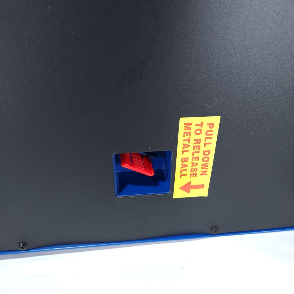 Superman Tabletop Pinball Machine Saving the World Works Rare