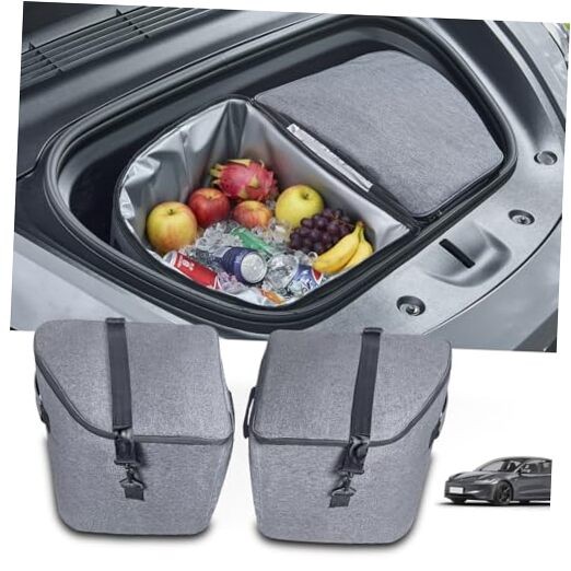 Tesla Model Y Frunk Cooler Organizer, Insulation Cooler Bag Front Trunk