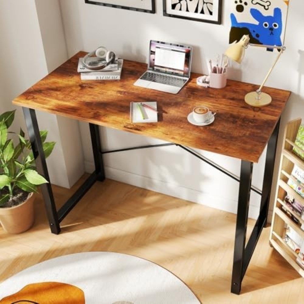 40 Inch Small Computer Office Desk Modern Simple Style Writing Study