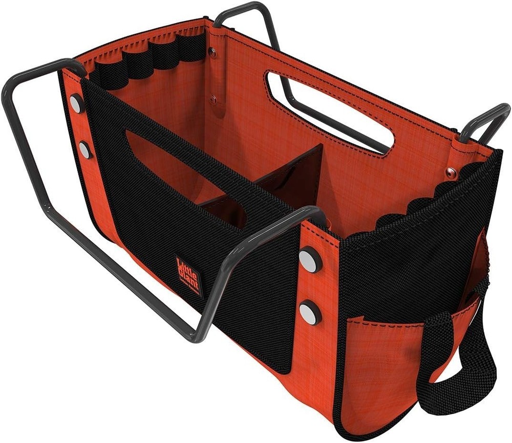 Lightweight Tool Storage Pouch for Multi-Position Ladders - Silver Elegance