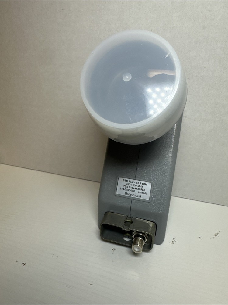 Satellite Dish SINGLE OUTPUT LNBF 214-5100-700