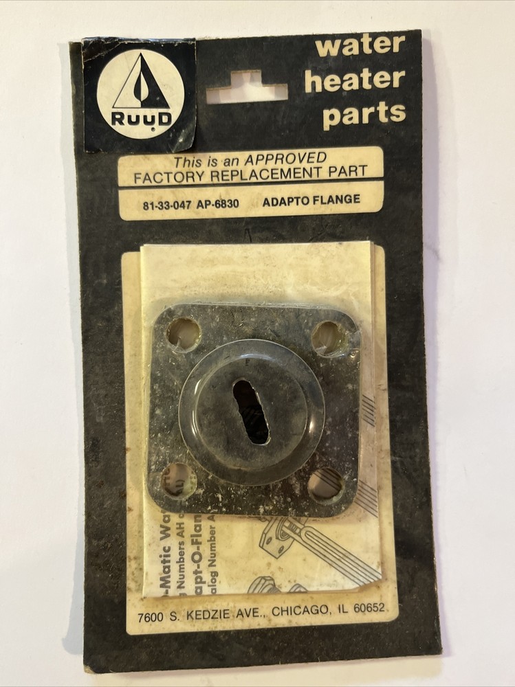 RuuD Adapto Flange 81-33-047 AP-6830 (water heater parts)