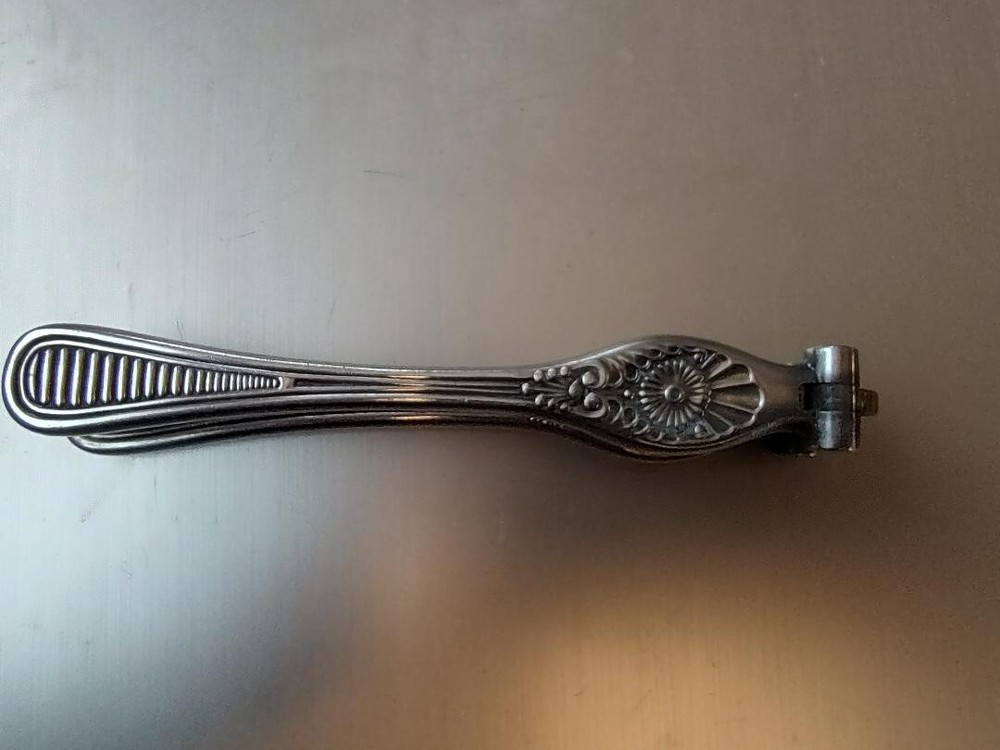 Vintage Gorham Co Reversible Hinged Nutcracker Shell Cracker