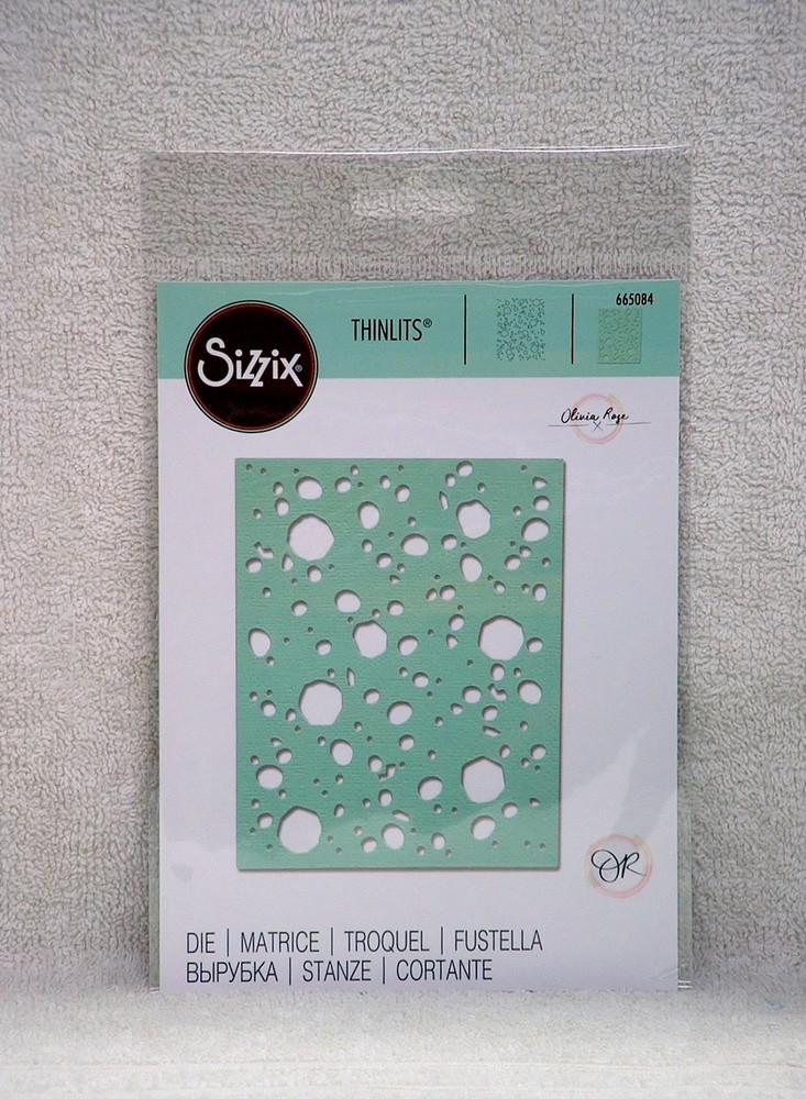 PREOWNED SIZZIX THINLITS ‘LUNAR MASK’ CUTTING DIE #665084