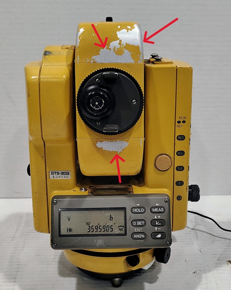 Topcon GTS-303D Electronic Precise Surveying And Data Collection Power Tested