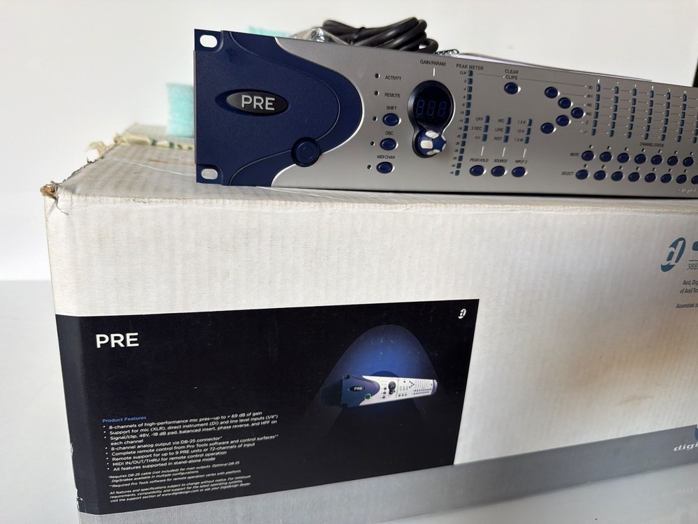 Avid Digidesign Pre 8 Channel Microphone Preamplifier