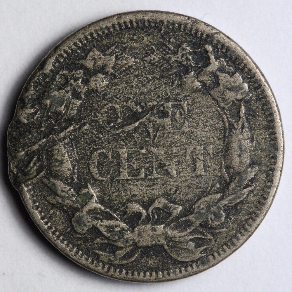 1858 S.L. Flying Eagle Small Cent VF E105 SCE