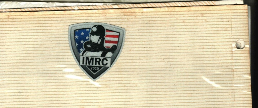 NICE 2020 IMRC MINE RESCUE COAL MINING STICKER # 21