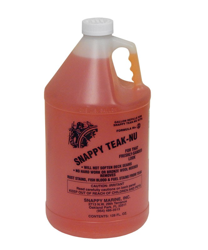 Snappy Teak-NU Formula No 2 Gallon Bottle