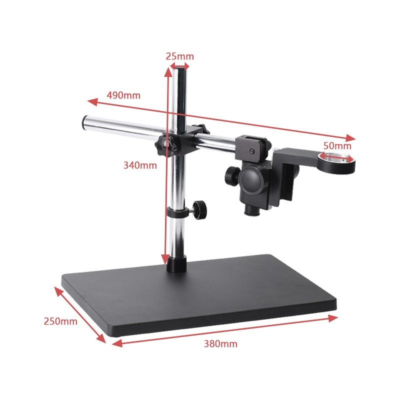 Industrial camera monocular bracket, large base microscope adjustment frame