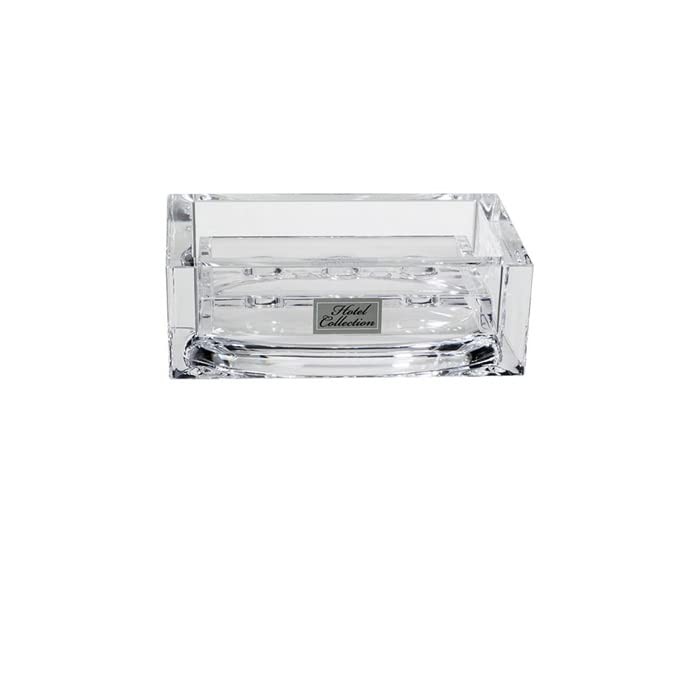Clear Acrylic Hotel Collection Soap Dish