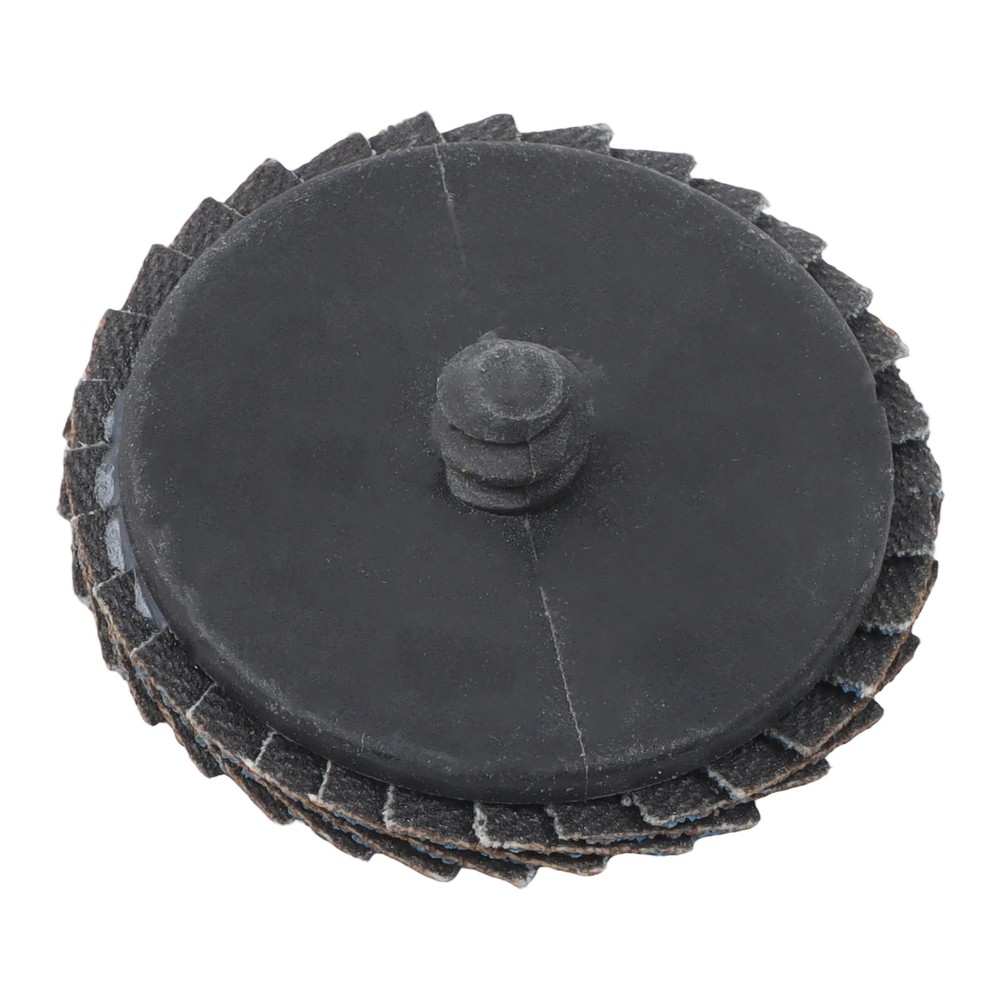 30Pcs 2 Inch Mixed Curved Roll Lock Quick Change Sanding Discs 1 Pcs 1/4" Holder
