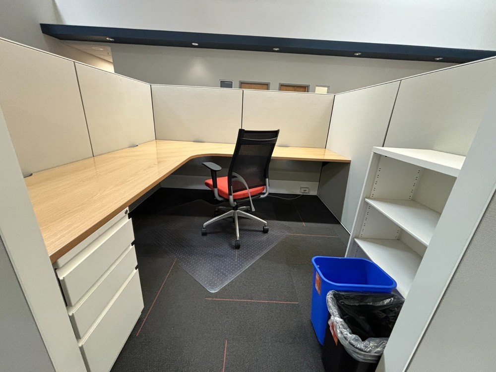 used office cubicles
