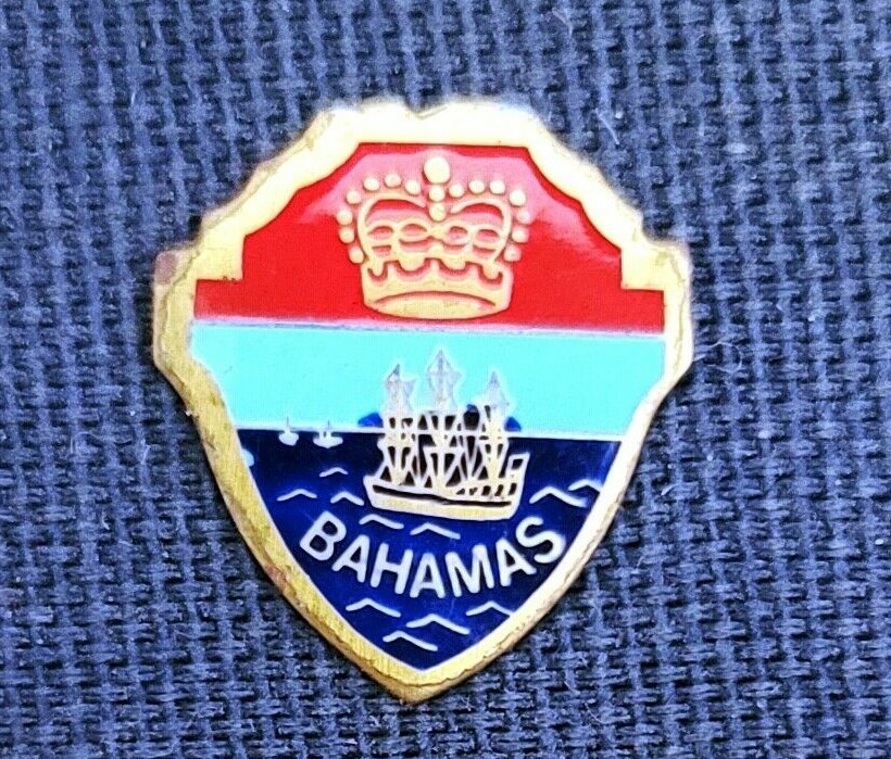 Very Nice 1/2" Mini Emblem Bahamas